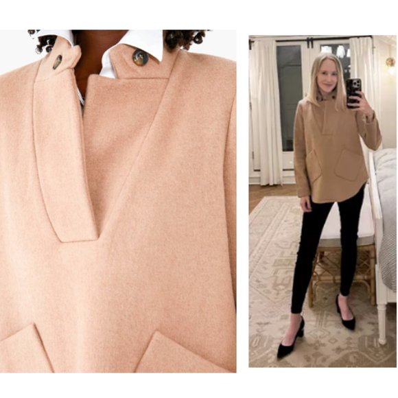 Tuckernuck | NEW Emerson Wool Equestrian Popover Jacket in Camel Size M - Picture 4 of 16